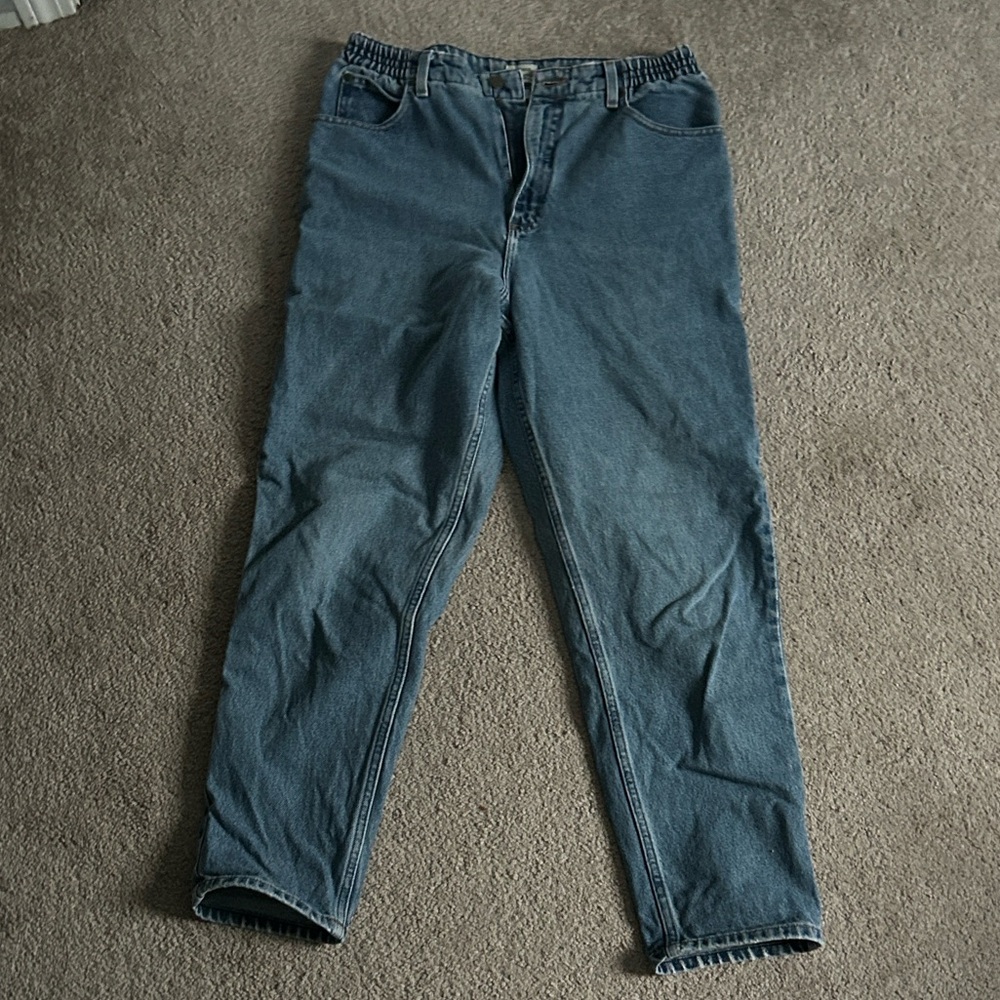 L.L. Bean Relaxed Fit Blue Jeans